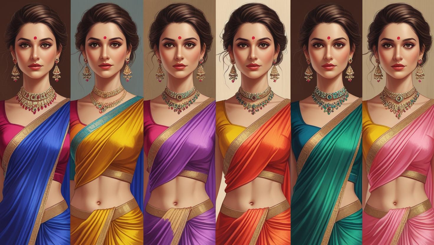 How to Pair Jewellery with Sarees: The Ultimate Guide